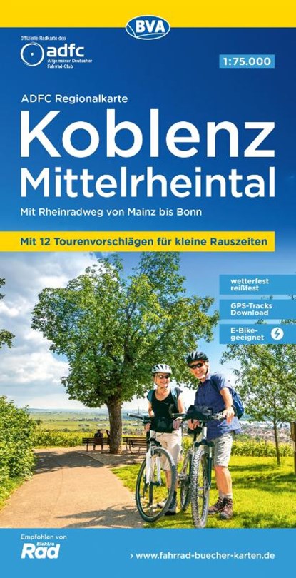 Koblenz / Mittelrheintal fietskaart, niet bekend - Overig - 9783969902493