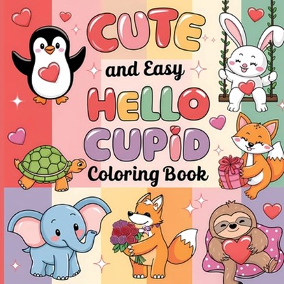 Hello Cupid Coloring Book for Kids, Laura Bidden - Paperback - 9783974375350