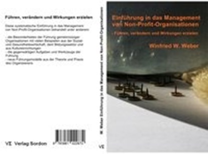 Einführung in das Management von Non-Profit-Organisationen, WEBER,  Winfried W - Paperback - 9783981022872