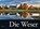 Die Weser, Widbert Giessing ; Knut Diers - Gebonden - 9783981560275
