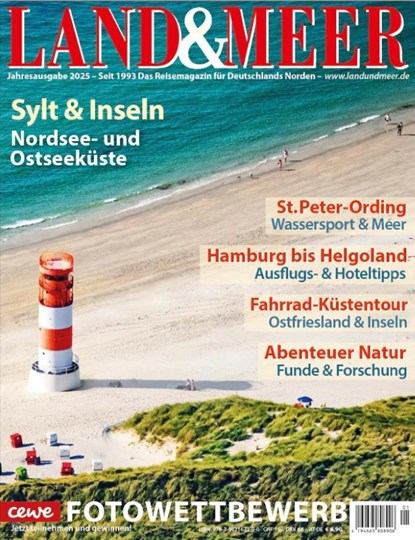 LAND & MEER Urlaubsmagazin Jahresausgabe 2025, Undine Schaper - Paperback - 9783982167190