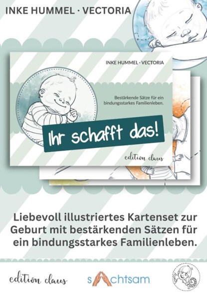Kartenset "Ihr schafft das!", Inke Hummel - Paperback - 9783982264332