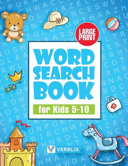 Word Search Book for Kids 5-10, Verblix - Paperback - 9783982269245