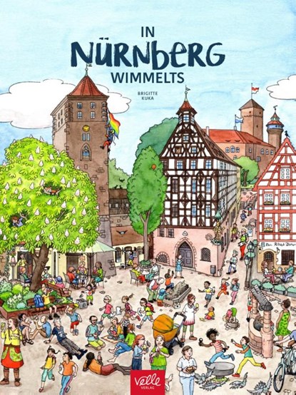 In Nürnberg wimmelts, Kuka Brigitte - Gebonden - 9783982349138