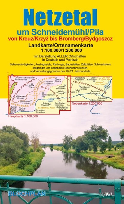 Landkarte Netzetal um Schneidemühl/Pila, Dirk Bloch - Gebonden - 9783982525266