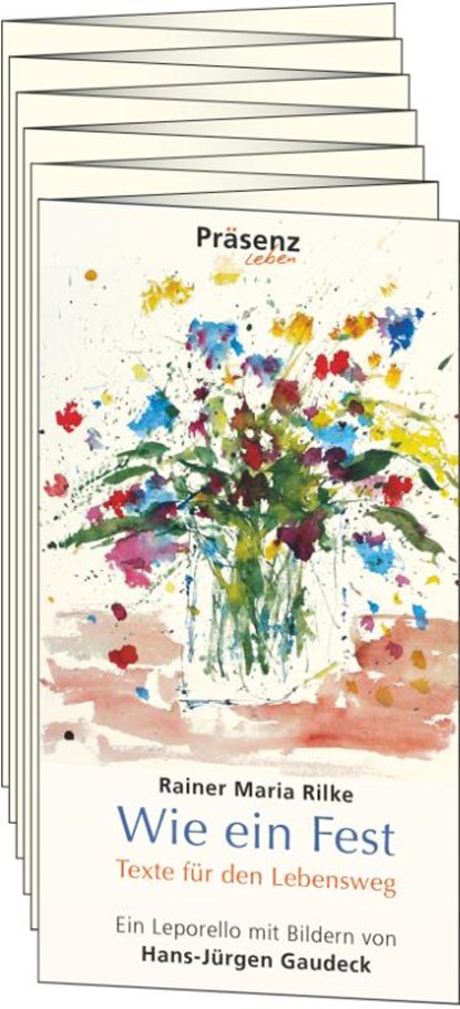 Wie ein Fest, Rainer Maria Rilke - Losbladig - 9783985490424