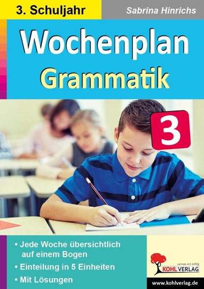 Wochenplan Grammatik / Klasse 3, Tim Schrödel - Paperback - 9783985580408