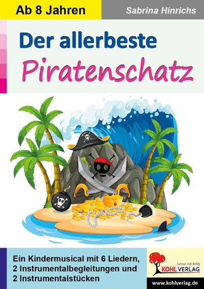 Der allerbeste Piratenschatz, Sabrina Hinrichs - Paperback - 9783985580989