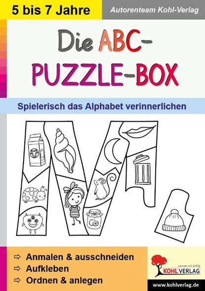 Die ABC-Puzzle-Box, Autorenteam Kohl-Verlag - Paperback - 9783985582440