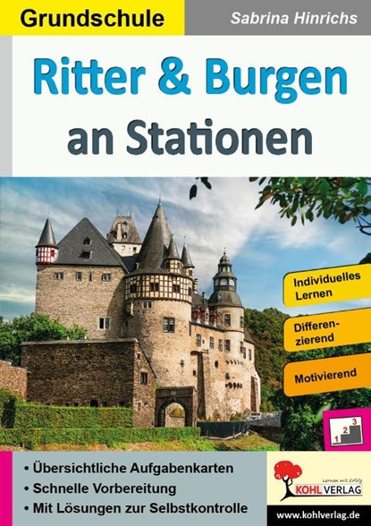 Ritter & Burgen an Stationen, Sabrina Hinrichs - Paperback - 9783985582983