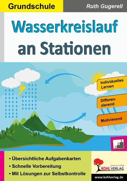 Wasserkreislauf an Stationen / Grundschule, Ruth Gugerell - Paperback - 9783985582990