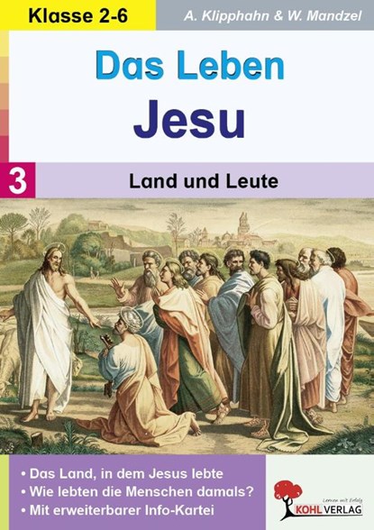 Das Leben Jesu, Anneli Klipphahn ; Waldemar Mandzel - Paperback - 9783985588428