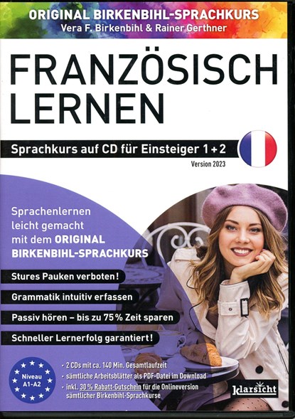 Französisch lernen für Einsteiger 1+2 (ORIGINAL BIRKENBIHL), Vera F. Birkenbihl ;  Rainer Gerthner - AVM - 9783985840083