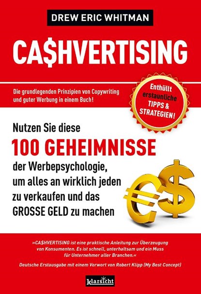 CASHVERTISING, Drew Eric Whitman - Paperback - 9783985842339