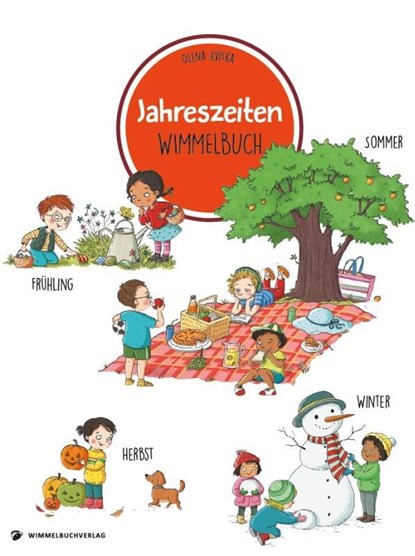 Jahreszeiten Wimmelbuch, niet bekend - Gebonden - 9783985851812
