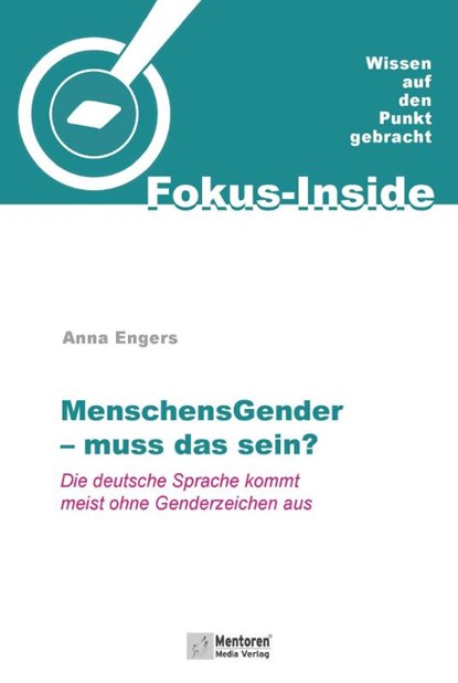 MenschensGender - muss das sein?, Anna Engers - Paperback - 9783986411053