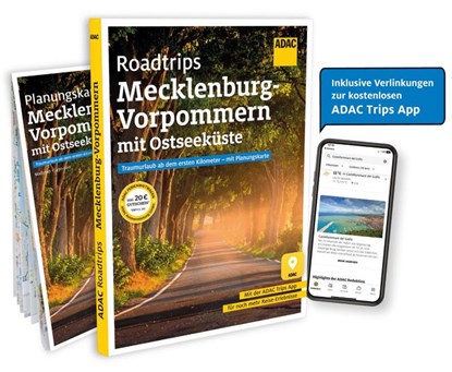 ADAC Roadtrips Mecklenburg-Vorpommern mit Ostseeküste, Katja Gartz - Paperback - 9783986450762