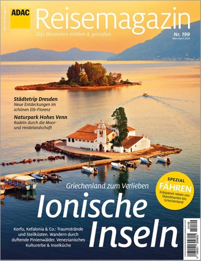 ADAC Reisemagazin mit Titelthema Ionische Inseln, Motor Presse Stuttgart - Paperback - 9783986451172