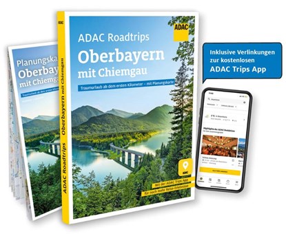ADAC Roadtrips - Oberbayern mit Chiemgau, Mela Hipp - Paperback - 9783986451820