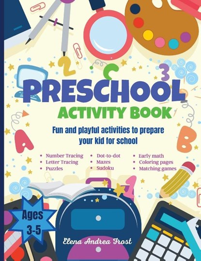 Preschool activity book, Elena Frost - Paperback - 9783986546212