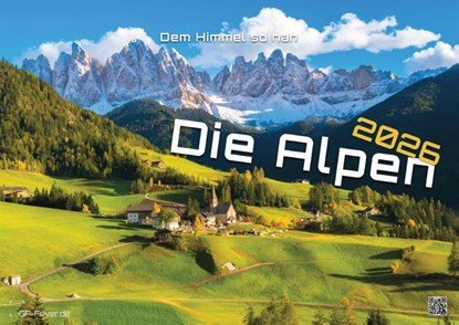 Die Alpen - dem Himmel so nah - 2026 - Kalender DIN A2, GP-Fever. de - Paperback - 9783986735357
