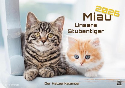 Miau - Unsere Stubentiger - Der Katzenkalender - 2026 - Kalender DIN A2, GP-Fever. de - Paperback - 9783986735456