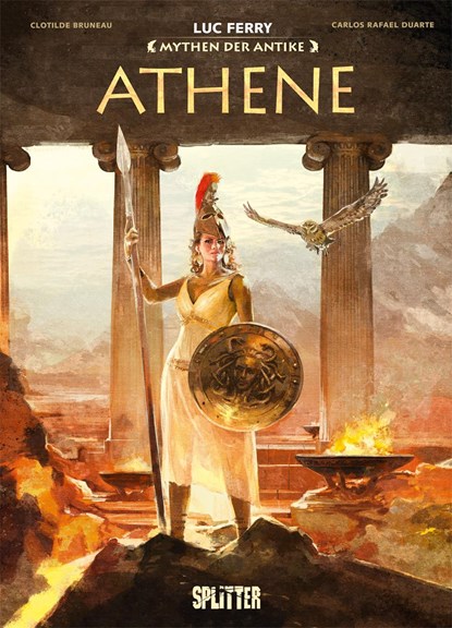 Mythen der Antike: Athene, Luc Ferry ;  Clotilde Bruneau - Gebonden - 9783987210198