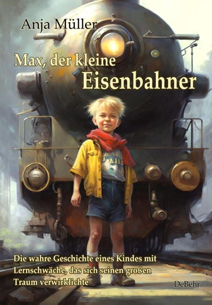 Max, der kleine Eisenbahner - Die wahre Geschichte eines Kindes mit Lernschwäche, das sich seinen großen Traum verwirklichte, Anja Müller - Paperback - 9783987270581