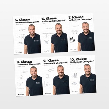 Mathe 5. bis 10. Klasse Übungsheft Set von Lehrer Schmidt, Kai Schmidt - Paperback - 9783987550706