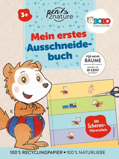 Bobo Siebenschläfer Mein erstes Ausschneidebuch, Pen2nature - Paperback - 9783987641435