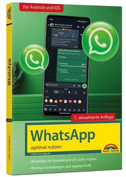 WhatsApp - optimal nutzen - neueste Version 2025; auch alle neuen KI-Funktionen erklärt, Christian Immler - Paperback - 9783988100658