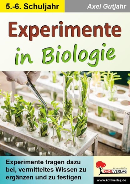 Experimente in Biologie, Axel Gutjahr - Paperback - 9783988410665