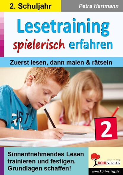 Lesetraining spielerisch erfahren / Klasse 2, Petra Hartmann - Paperback - 9783988411709