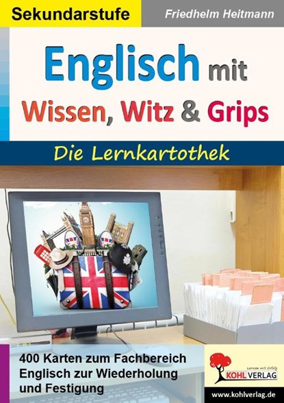 Englisch mit Wissen, Witz und Grips, Friedhelm Heitmann - Paperback - 9783988412560