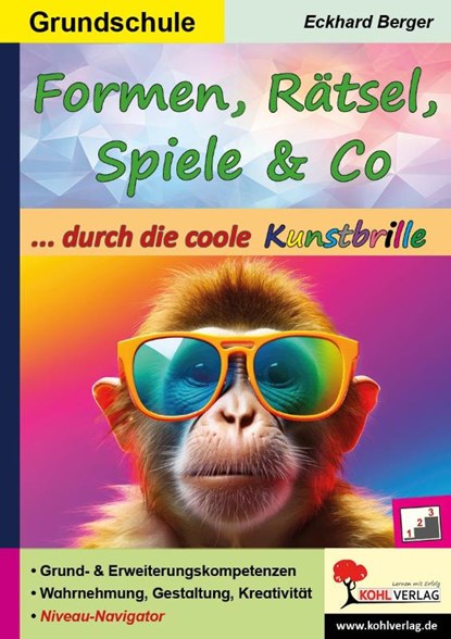 Formen, Rätsel, Spiele und Co. ... durch die coole Kunstbrille (Band 5), Eckhard Berger - Paperback - 9783988412676