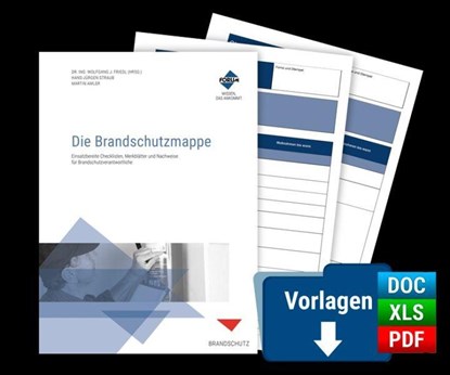 Die Brandschutzmappe. Premium-Ausgabe, Wolfgang Friedl ; Hans-Jürgen Straub - Paperback - 9783988753106