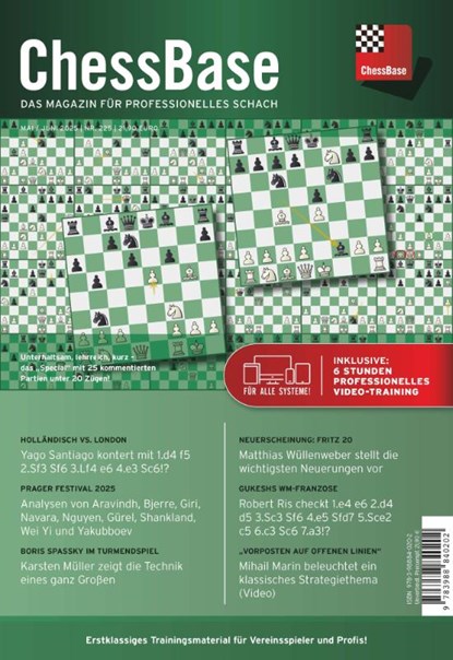ChessBase Magazin 225, ChessBase GmbH - Gebonden - 9783988840202