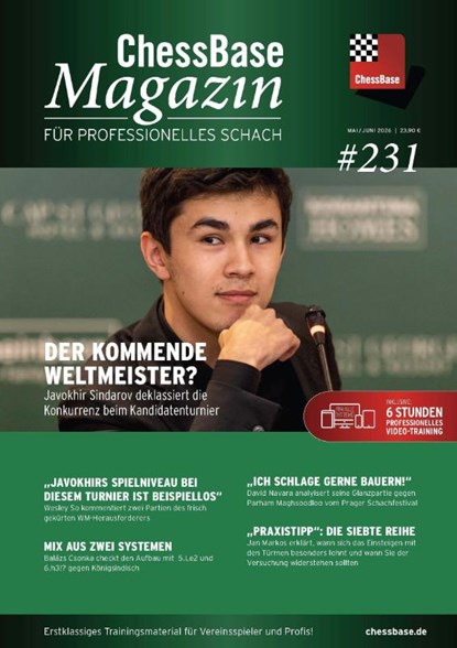ChessBase Magazin # 231, ChessBase GmbH - Paperback - 9783988840660
