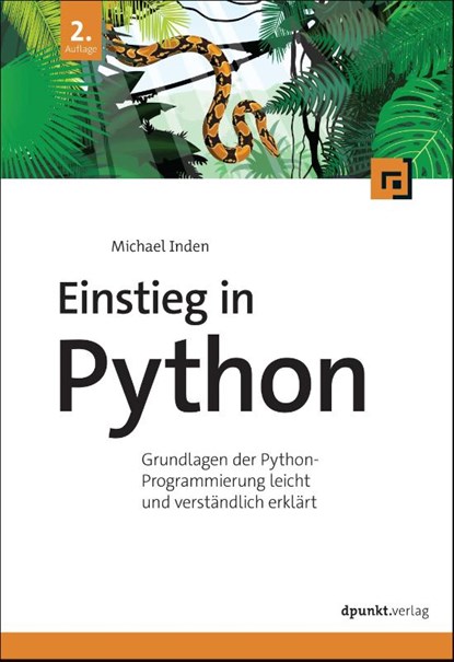 Einstieg in Python, Michael Inden - Paperback - 9783988890221