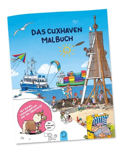 Das Cuxhaven Malbuch, Jannes Weber - Paperback - 9783988980038