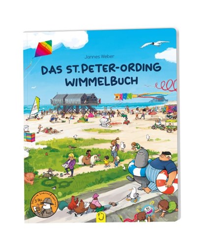 Das St. Peter-Ording Wimmelbuch, Jannes Weber - Gebonden - 9783988980045