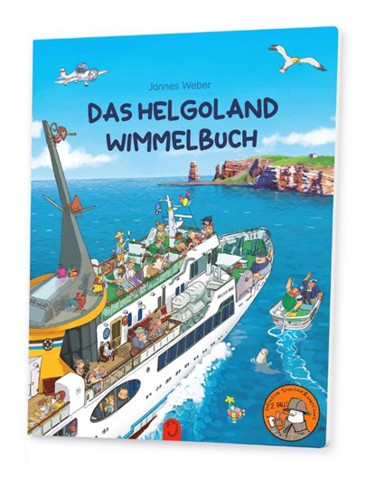 Das Helgoland Wimmelbuch, Jannes Weber - Gebonden - 9783988980076