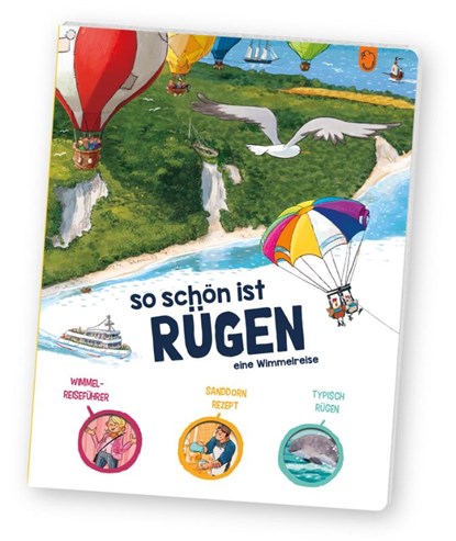 So schön ist Rügen - eine Wimmelreise, Jannes Weber - Gebonden - 9783988980106