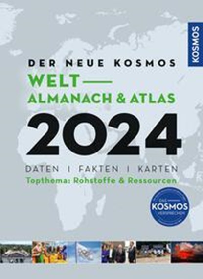 Der neue Kosmos Welt-Almanach & Atlas 2024, Henning Aubel ;  Renate Ell ;  Engler Philip - Paperback - 9783989040120
