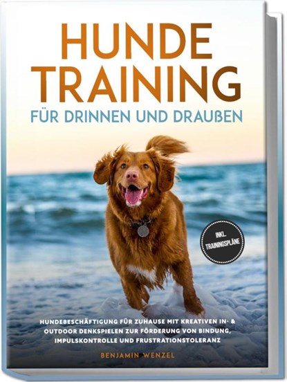 Hundetraining für drinnen und draußen: Hundebeschäftigung für zuhause mit kreativen In- & Outdoor Denkspielen zur Förderung von Bindung, Impulskontrolle und Frustrationstoleranz - inkl. Trainingspläne, Benjamin Wenzel - Paperback - 9783989100312