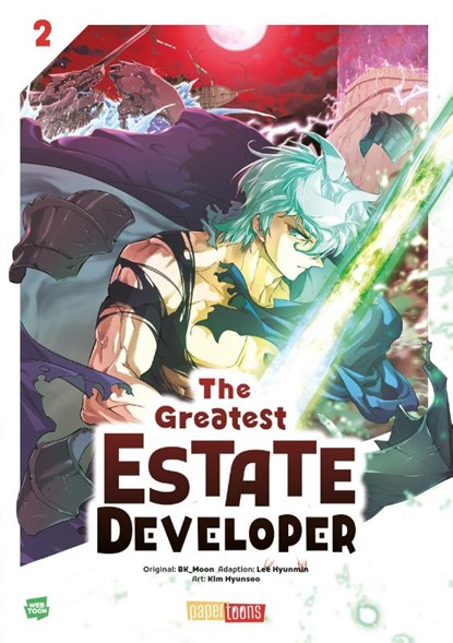 The Greatest Estate Developer 02, Bk Moon - Paperback - 9783989501447