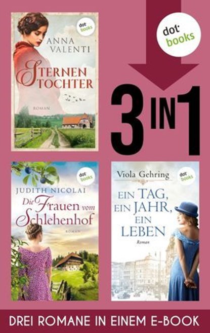 Sternentochter, Die Frauen vom Schlehenhof & Ein Tag, ein Jahr, ein Leben, Anna Valenti ; Judith Nicolai ; Viola Gehring - Ebook - 9783989528154