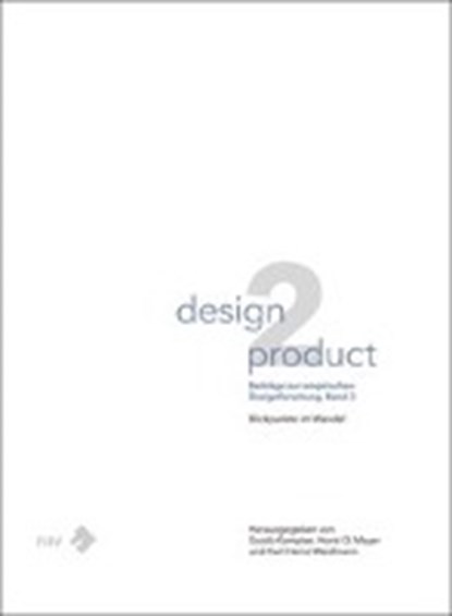 design2product, KEMPTER,  Guido ; Mayer, Horst O. ; Weidmann, Karl-Heinz - Paperback - 9783990182536