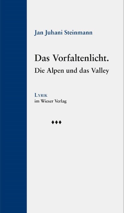 Das Vorfaltenlicht, Jan Juhani Steinmann - Gebonden - 9783990296943