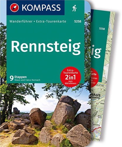 Rennsteig, HARNACH,  Klaus - Paperback - 9783990440377